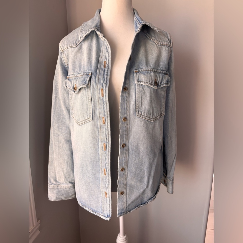 Frame Denim Classic Blue Shirt